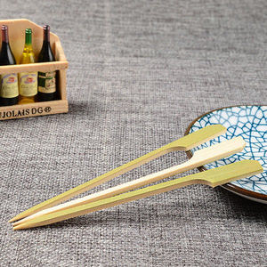 Palillos de Bambú Teppo Sostenibles, Resistentes y Desechables, Palitos para Banderas con Logotipo Personalizado, Empaquetado al por Mayor, Precio de Fábrica Económico - Product Image 4
