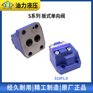 Vanne de retenue hydraulique de type plaque S10P1.0B S20P1.0B S30P5.0 pour huile, eau, gaz, structure papillon - Product Image 2