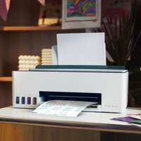 Imprimante couleur sans fil HP Smart Tank 582 avec fonctions copie et numérisation pour photos A4, idéale pour les devoirs des étudiants, l'usage domestique et les petites entreprises