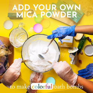Bain organique bricolage pour kit de fabrication de bombes Faites votre propre cadeau scientifique spa pour les fizzies de bain - Product Image 4