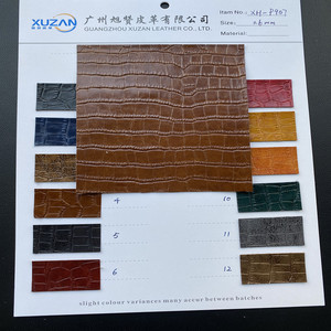 Commercio all'ingrosso PVC <span class=keywords><strong>coccodrillo</strong></span> modello di pelle tessuto impermeabile in pelle artificiale per la borsa scarpe mobili cuscini decorativi divano - Product Image 2