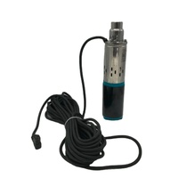 Pompe de puits submersible solaire DC pompe à vis pompe à eau250w tête 40m adaptée à l'agriculture