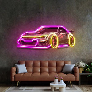 Letrero de Neón Personalizado con Estampado UV de Neón para Niños, Decoración Artística de Pared para Club de Coche, Tienda de Negocios, Regalo de Cumpleaños - Product Image 5