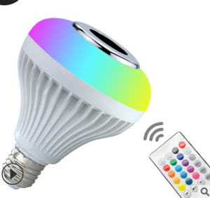 RGB 비상 스마트 Led 전구 기타 조명 전구 스피커 전구 음악