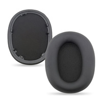 Pengganti Headset untuk Sony WH-1000XM6 Over-Ear untuk Headphone dengan Bantalan Telinga Kulit Protein - Lembut & Nyaman, Pemasangan Mudah