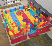 Nouveau style de château gonflable pour enfants, trampoline gonflable d'extérieur, combo toboggan parc à thème, équipement d'amusement, vente directe usine