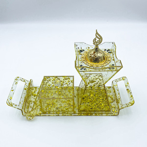 <b>Acrylic</b> <b>Storage</b> Rack Rectangular Detachable Transparent Display Stand For Aromatherapy Middle Eastern Decor YZ-861070-1 - Product Image 2