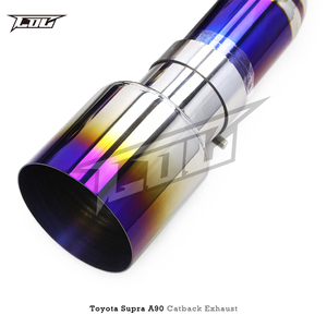 Sistema de Escape Valvetronic de Alto Rendimiento BOSKA, Silenciador Catback de Titanio Personalizado para Supra A90/A91 MK4/MK5 3.0T - Product Image 5