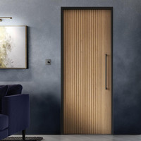 Portes en bois massif au design moderne, portes intérieures en bois pour des solutions complètes de décoration intérieure