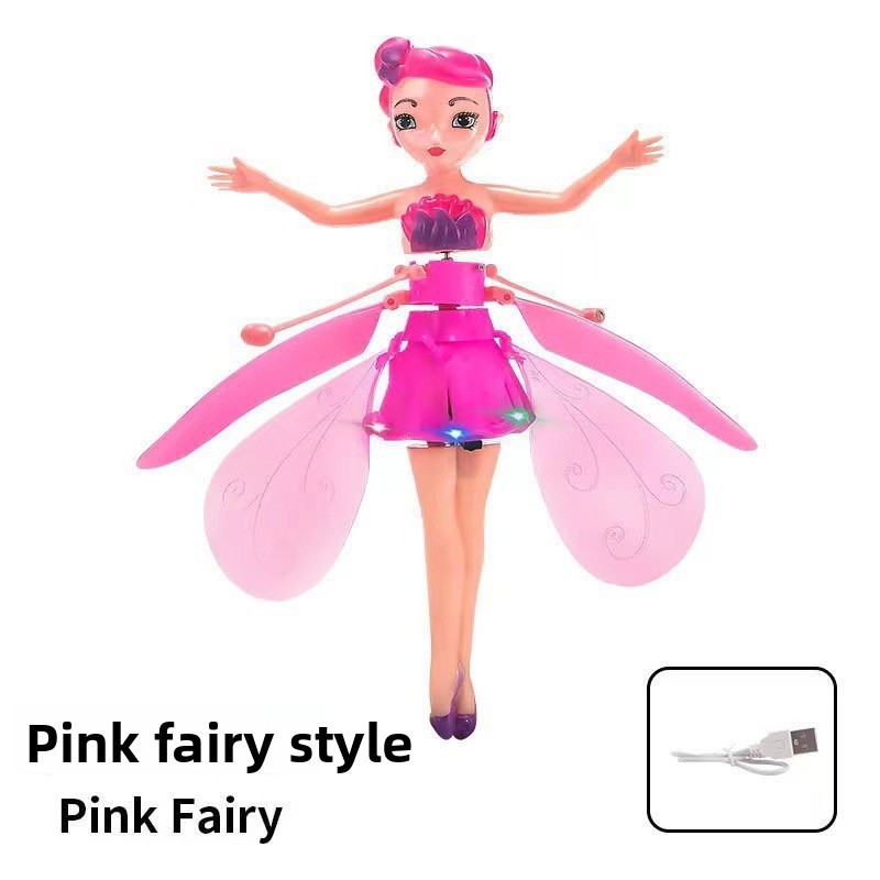 Pink Fairy [Control remoto de gota de agua versión de inducción]