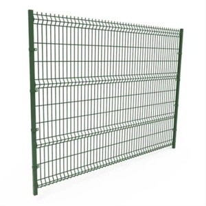 Clôture <span class=keywords><strong>en</strong></span> treillis soudé 3D galvanisé à chaud et recouvert de PVC pour la sécurité extérieure des villas, parcs, fermes et jardins - Product Image 2