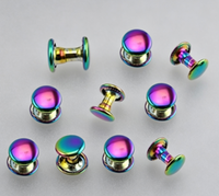 Rivets noirs et blancs en acier allié de classe 8 à double tête, finition aluminium, 3/16, marque SHKH, accessoire de bricolage pour loisirs créatifs, goujons 1-5 Grip