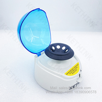 Mini centrifugeuse de table KT-MC6000 6000 tr/min avec machine à centrifuger Mini-rotation à affichage numérique pour tubes centrifuges 8*1.5ml