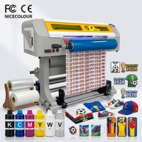 Imprimante d'étiquettes pour bouteilles Nacai, imprimante d'étiquettes PVC, imprimante d'étiquettes en rouleau, imprimante jet d'encre, encre UV, haute productivité