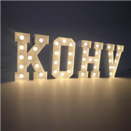 Letras LED Gigantes Personalizadas CARREY, Letras Luminosas, Letreros, Decoración Nocturna, Decoración para Eventos al Aire Libre, Letrero LED de Feliz Cumpleaños