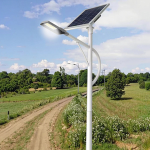 Hệ thống đèn đường năng lượng mặt trời hoàn chỉnh với bảng điều khiển riêng biệt, đèn LED 60W, bảng điều khiển năng lượng mặt trời 200W và pin 100Ah cho vườn đường phố - Product Image 4