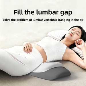 Almohada de Soporte Lumbar para Mujeres Embarazadas con Relleno de Espuma Viscoelástica, Diseño Protector para Discos Lumbares y Columna Vertebral, Soporte Lumbar Delgado - Product Image 2