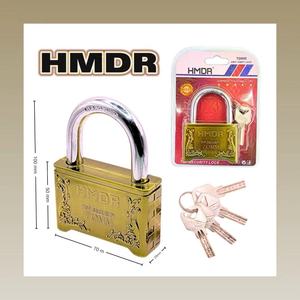 Serrure de porte extérieure en alliage de zinc massif antirouille Cadenas antivol Type Mindy avec clé pour armoires de dortoir et d'entrepôt - Product Image 4
