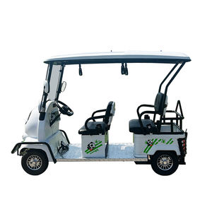 Panda Style 4 Seater CE approuvé Golf <span class=keywords><strong>Buggy</strong></span> véhicule électrique pour station de vacances - Product Image 2