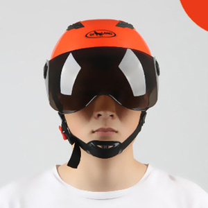 Motosiklet scooter 3/4 açık yüz kask lambası ağırlık rahat bisiklet casque Moto Casque kasko motocicleta Capate - Product Image 2