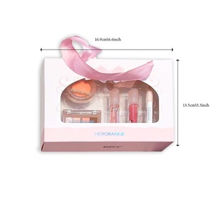 Nouveau Coffret Maquillage de Voyage Mini 6 Pièces/Set Brillant à Lèvres Fard à <span class=keywords><strong>Joues</strong></span> Fard à Paupières Tout-en-Un, Kit Cadeau Cosmétique Mignon pour Filles et Femmes - Product Image 6