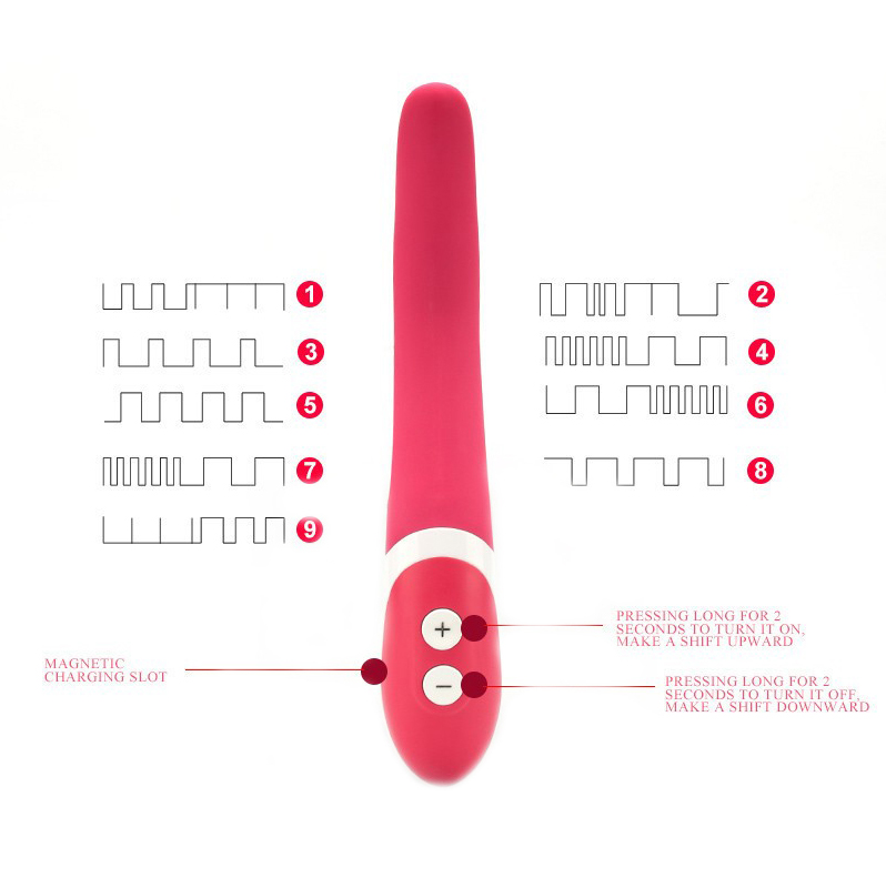 Double Vibrator Rabbit Ear Dildo - Free Custom Box Double Vibrator Rabbit Ear Dildo - Free Custom Box