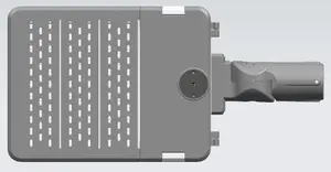 Lámpara LED inteligente modular de 45-270W, sistema de energía solar, alumbrado público al aire libre