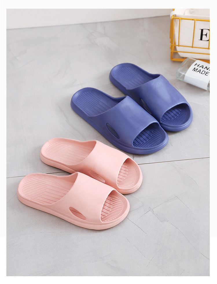 Custom Logo Bathroom Slides Anti-slip Women Men EVA Foam Slippers House Shoes