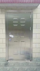 Accessoires de <span class=keywords><strong>porte</strong></span> coupe-feu ignifuges à bas <span class=keywords><strong>prix</strong></span>, gonflables, scellés, pour sortie d'urgence, en acier de 0,8 mm, pour intérieur, extérieur et sous-sol - Product Image 6