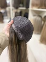 Perruques frontales en cheveux humains vierges en gros, base en soie transparente respirante, longues, densité 180%, toutes couleurs, aspect naturel