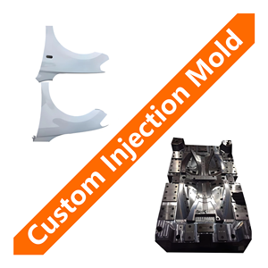قالب حقن متعدد التجاويف عالي الدقة للسيارات مصنوع من الفولاذ 718H/NAK80 بعمر افتراضي يزيد عن مليون حقنة لمواد ABS/PP/PC/PA مخصص - Product Image 1