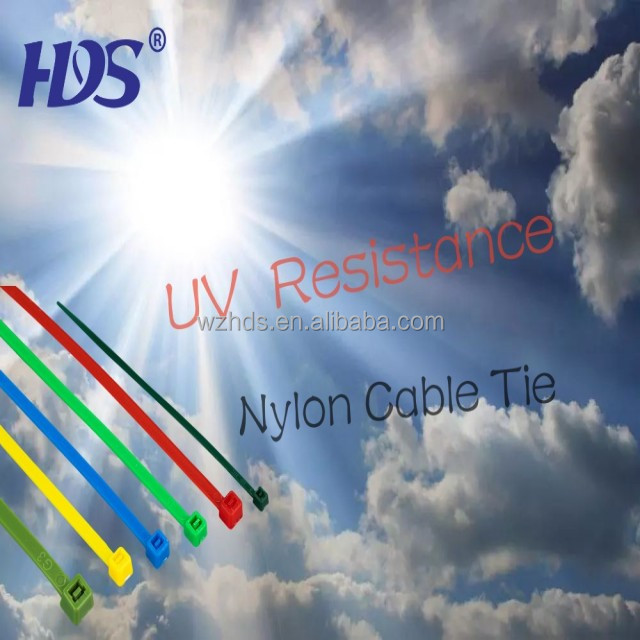 HDS UL Approved  UV Resistant Nylon66 Self-locking Plastic Cable Ties  HDS-4.8*530 100pcs/bag