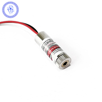 Module de Diode Laser bleu, ligne de croix à points bleue 50mW 5V 450nm