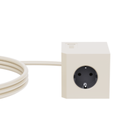 Nouvelle barrette d'alimentation USB intelligente 16A EU avec câble de 1.5m, 3 prises secteur, prise d'extension pour la fonction de charge aux normes européennes SUOMA