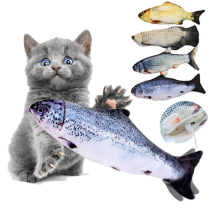 ZMaker-juguetes interactivos para <span class=keywords><strong>gatos</strong></span>, pez eléctrico en movimiento, chanclas para <span class=keywords><strong>gatos</strong></span> - Product Image 1