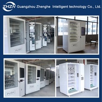 Nouveauté - Distributeur automatique intelligent ZHZN pour boissons en bouteille et en-cas - Paiement sans argent liquide - Écran tactile 21,5 pouces - WiFi/4G - Étagères réglables
