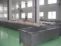 Ligne de production de kebab haute capacité, équipement de production en série pour barbecue commercial, ligne complète de traitement des brochettes de bœuf