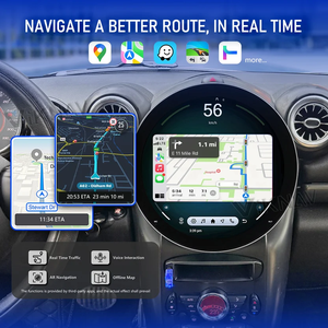 Autoradio Android 11,7 pouces pour BMW Mini Countryman 2011-2016, écran de mise à niveau, CarPlay sans fil, navigation GPS, lecteur multimédia - Product Image 4