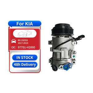 Compresseur de climatisation de véhicule de compresseur d'économie d'énergie à haut rendement pour K2 berline 2016 2020 <span class=keywords><strong>KX</strong></span> CROSS 2017 OE 97701 H2000 - Product Image 2