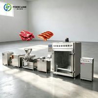 Machine à farcir les saucisses végétariennes, ligne de production de chorizo