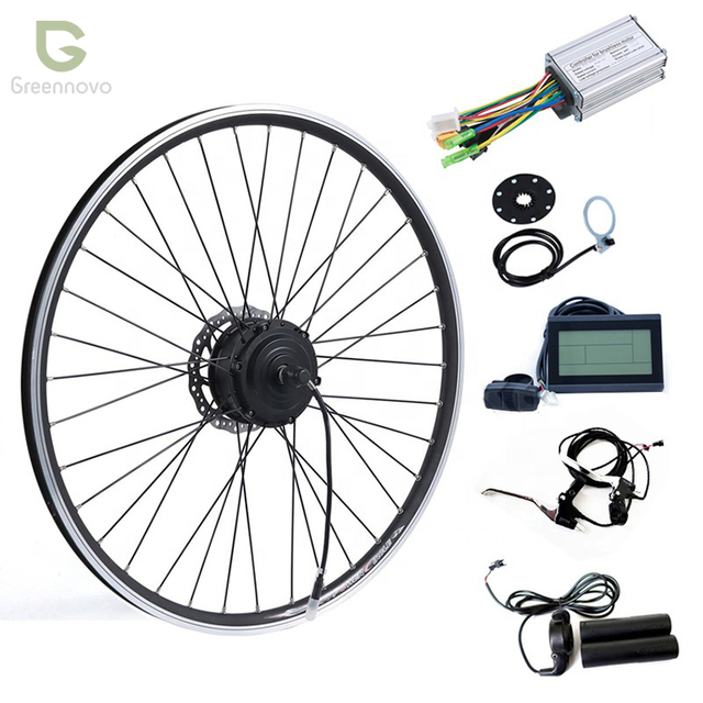 2023 High Efficiency Lithium Battery 36V 350W Electric Bike Mid Drive Motor Wheel E-Bike Conversion Kits