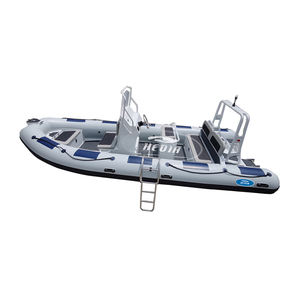 Bateaux <span class=keywords><strong>semi</strong></span>-rigides RHIB 6m en Hypalon avec coque en aluminium en V profond, <span class=keywords><strong>6</strong></span> mètres avec pont solaire - Product Image 1