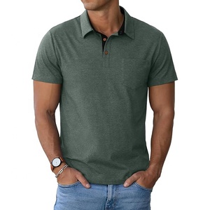 Hop Sell Jersey Polo Crown Sport Impresión de transferencia de calor Polo de golf personalizado Dry Fit Anti-Bacterial Reversible Transpirable - Product Image 4