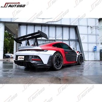 Kit carrosserie en fibre de carbone sèche, vente chaude usine, pour Porsche 911 992 19-24 Carrera 4S Cabriolet Turbo Targa GT2 RS GTS, mise à niveau GT3 RS