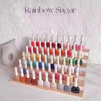 Collection de vernis à ongles en gel sucré arc-en-ciel 60 couleurs, Morandi Macaron, couleur unie, 15 ml, vernis à ongles en gel longue durée