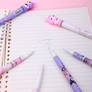 Bolígrafo de Gel de Plástico <span class=keywords><strong>Kawaii</strong></span> Personalizado de Sanrio, Me-lody y Ku-romi, 0.5 mm, Impresión UV, Escritura, Material Escolar Promocional - Product Image 3