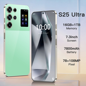 Smartphone S25 Ultra Deca Core 5G, écran 7,3 pouces, <span class=keywords><strong>Android</strong></span> 14.0, 16 Go + 1 To, édition mondiale, appareil <span class=keywords><strong>photo</strong></span> arrière 108 MP, HD 120 Hz, charge rapide 100 W, français - Product Image 2