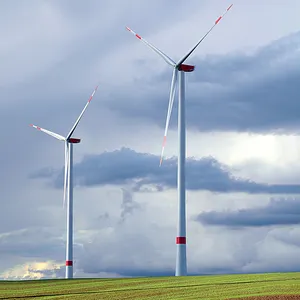 A 50MW Sistema de turbina eólica horizontal Molino de viento Planta generadora de viento Venta caliente 30MW Generador de imán permanente HELIOS 76m