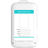HC07 Tarjeta de Identificación Inteligente para Estudiantes con IA, Rastreador GPS 4G LTE, Pantalla a Color Grande de 2.83 Pulgadas, Alerta de Emergencia SOS para Seguridad Escolar