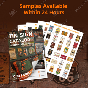 Targa in Metallo Personalizzata Stile Rustico Vintage con Immagine/Testo/Logo Personalizzabile per Decorazione Murale - Product Image 6